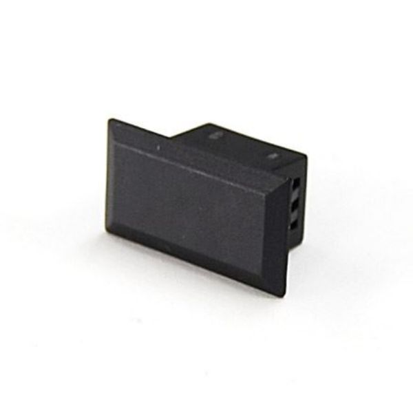 LC Blanking Plug for FPP-SCS8 Fibre Plate 10 Pack Black