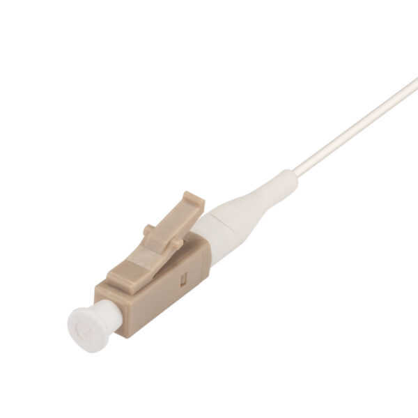 2M LC Pigtail OM1 12x Pack Colour Coded 625/900um MM Fibre Tight Buffer LSZH Jacket