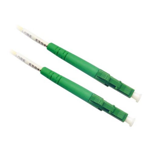 5M 9u LCAPC/LCSimplex Single Mode G657A1 Bend Insensitive Fibre Lead Yellow LSZH Jacket