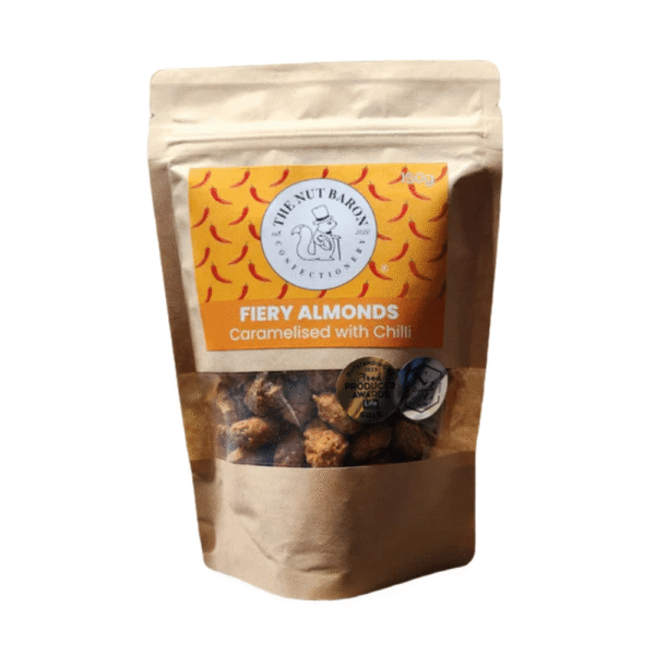 The Nut Baron Fiery Almonds 150g