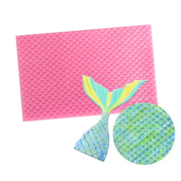 Fish Scale Silicone Mould