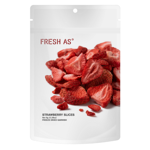 Fresh°As Strawberry Slices 8g