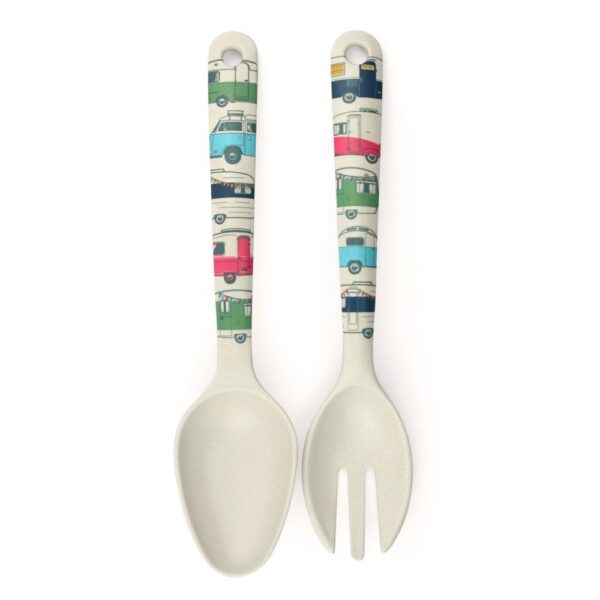 Van Go Collections Iconic Bamboo Salad Servers Classic