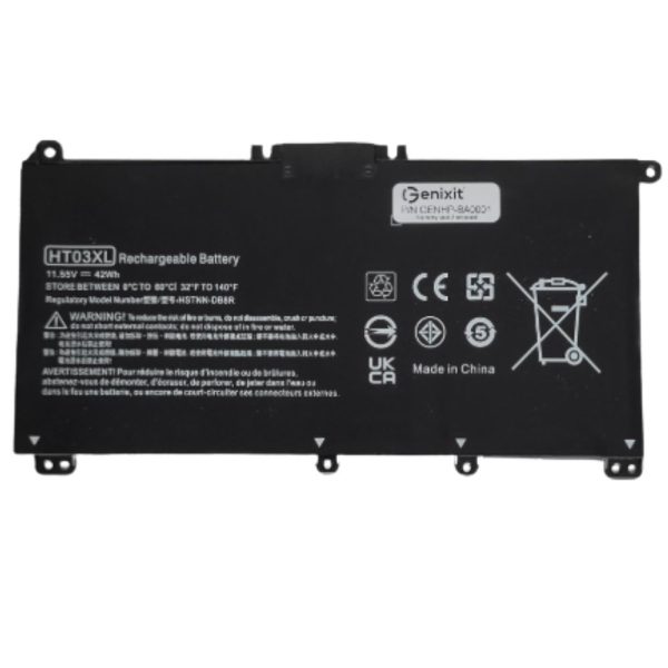 Compatible Battery for HP HT03XL, 41Wh 3550mAh 11.5V Li-Polymer