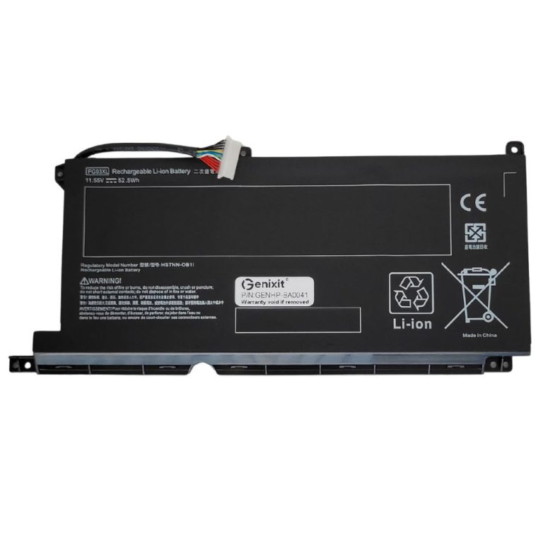 Compatible Battery for HP PG03XL, 3 Cell 52Wh Li-Polymer