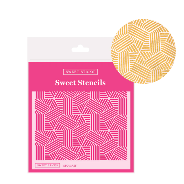 Sweet Sticks Sweet Stencils Geo Maze