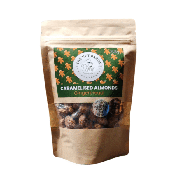 The Nut Baron Gingerbread Almonds 150g