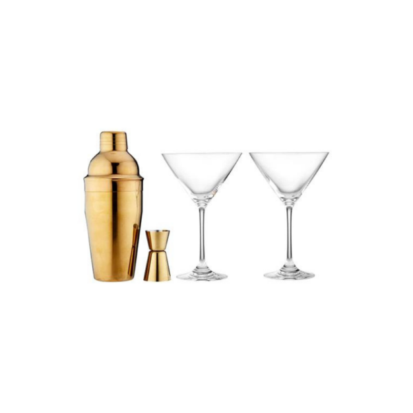 Tempa Aurora 4 Piece Cocktail Set Gold