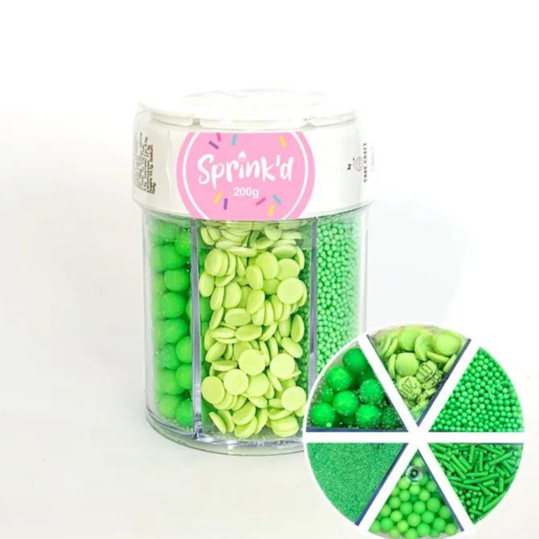 Sprink’d 6 Cavity 200g Green