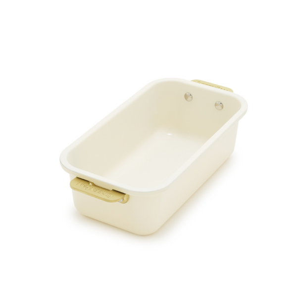 GreenPan Reserve Bakeware Loaf Pan with Handles Cream 22cm