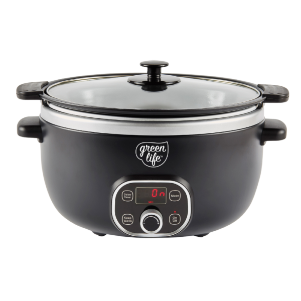 Greenlife Slow Cooker Duo Black 5.7L