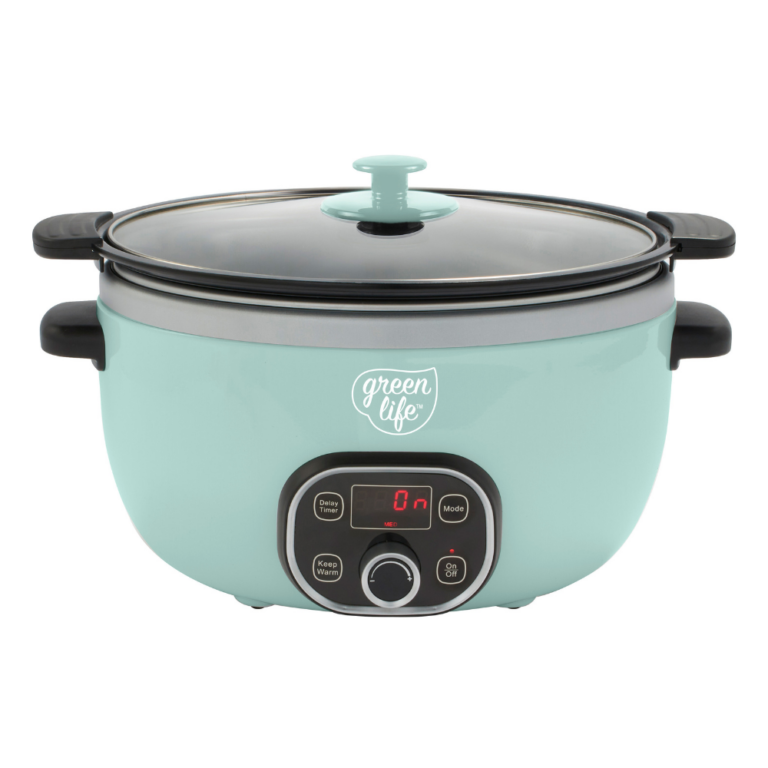 Greenlife Slow Cooker Duo Turquoise 5.7L