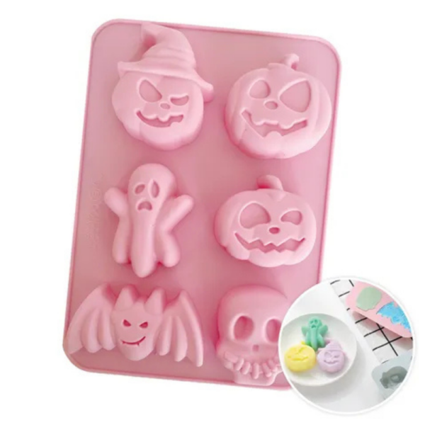 Halloween Silicone Mould Set of 6