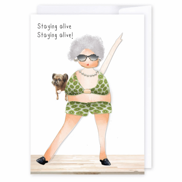i candy Card Birthday – Staying alive!