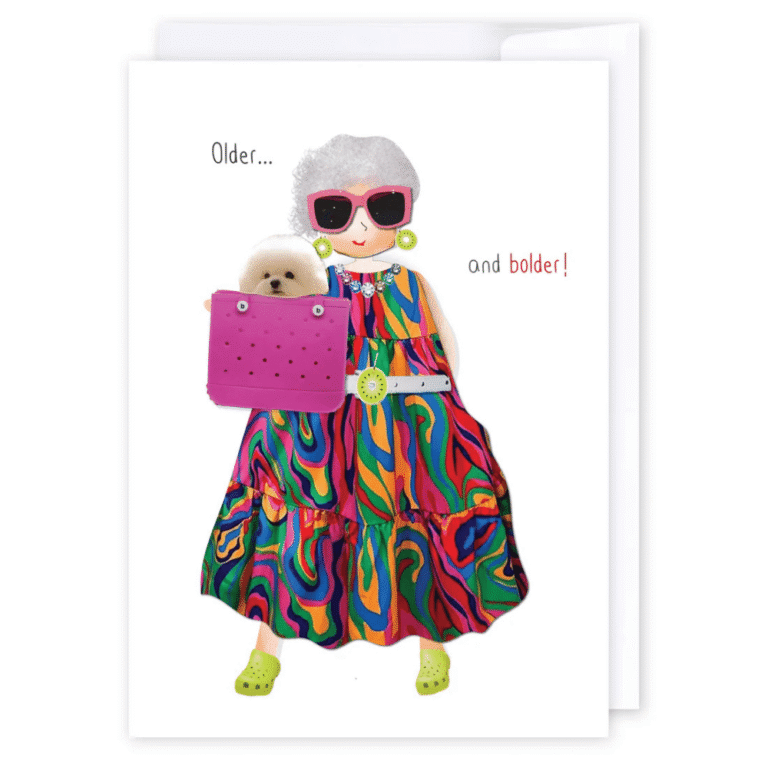 i candy Card Birthday – Older and bolder!