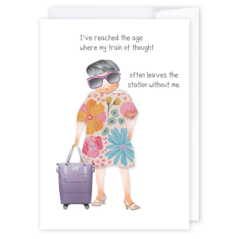 i candy Card Birthday – Leaving the station