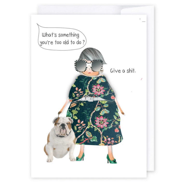 i candy Card Birthday – Give a shit