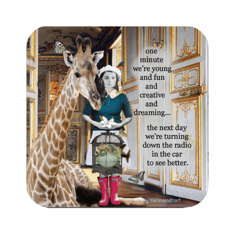 High Cotton Gifts Coaster One Minute We’re Younger