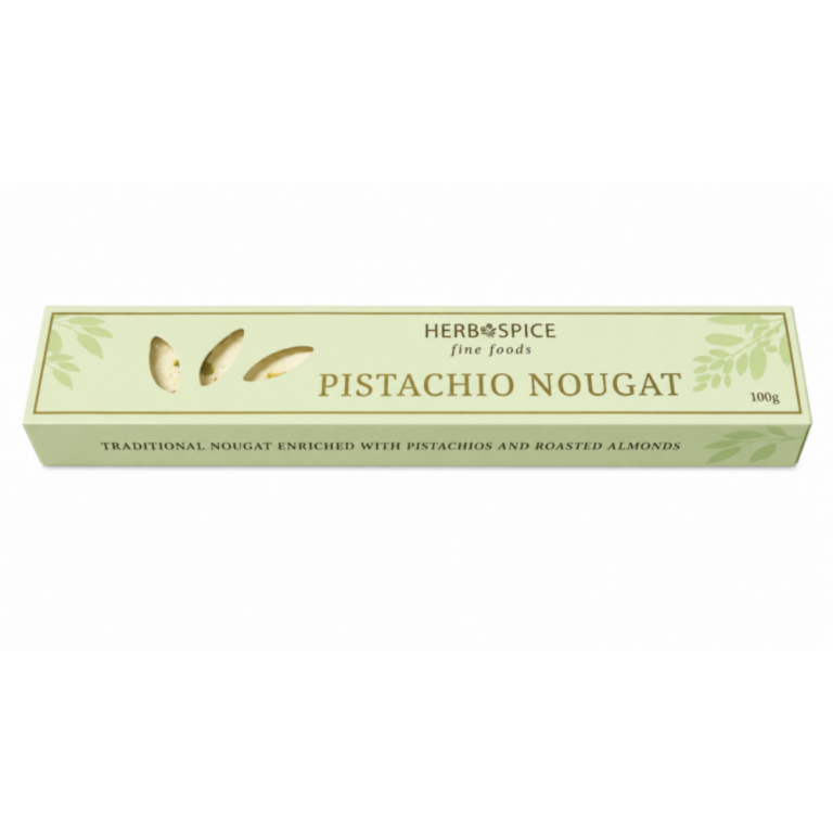 Herb Spice Fine Foods Pistachio Nougat Bar 100g