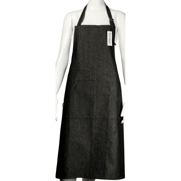 Hot House Apron Denim Black