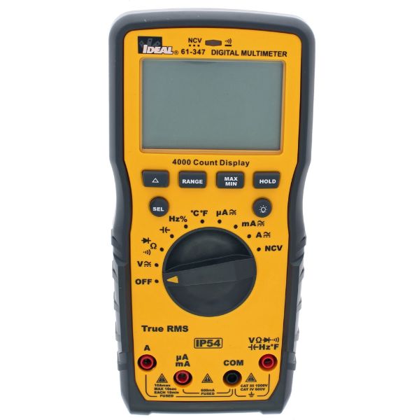 1000V AC/DC Multimeter. CAT IV 600V & CAT III 1000V Rating