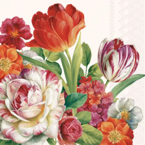 IHR Cocktail Napkin Blooming In Spring