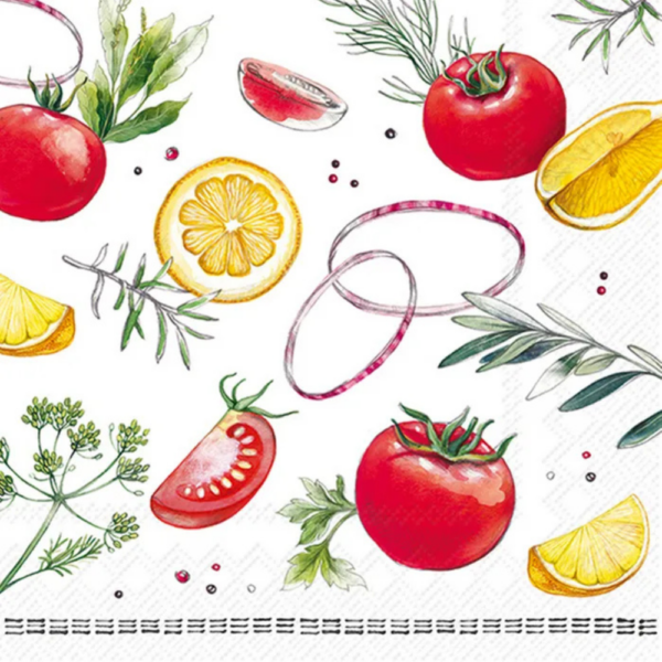 IHR Lunch Napkin Barbecue Party