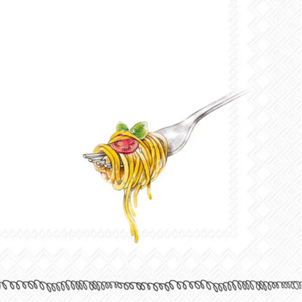 IHR Lunch Napkin Pasta Time