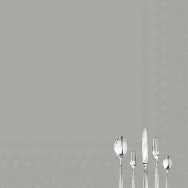 IHR Lunch Napkin Tiny Cutlery