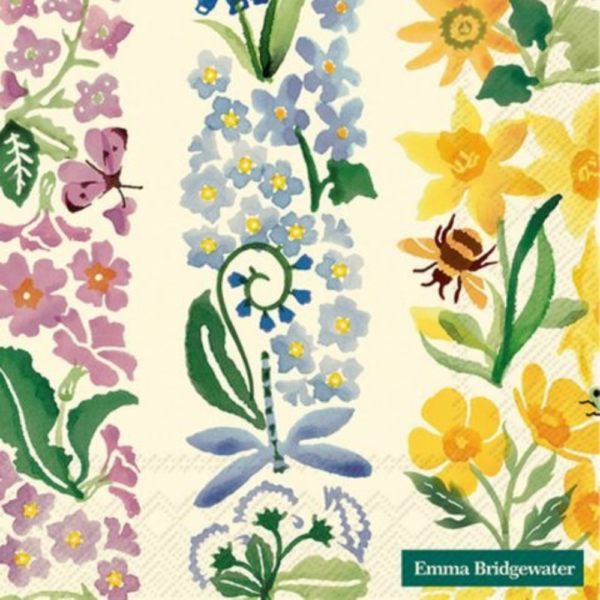 IHR Lunch Napkin Emma Bridgewater Wildflowers Cream