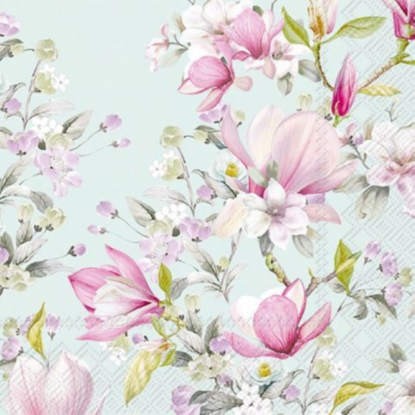 IHR Lunch Napkin Romantic Magnolia