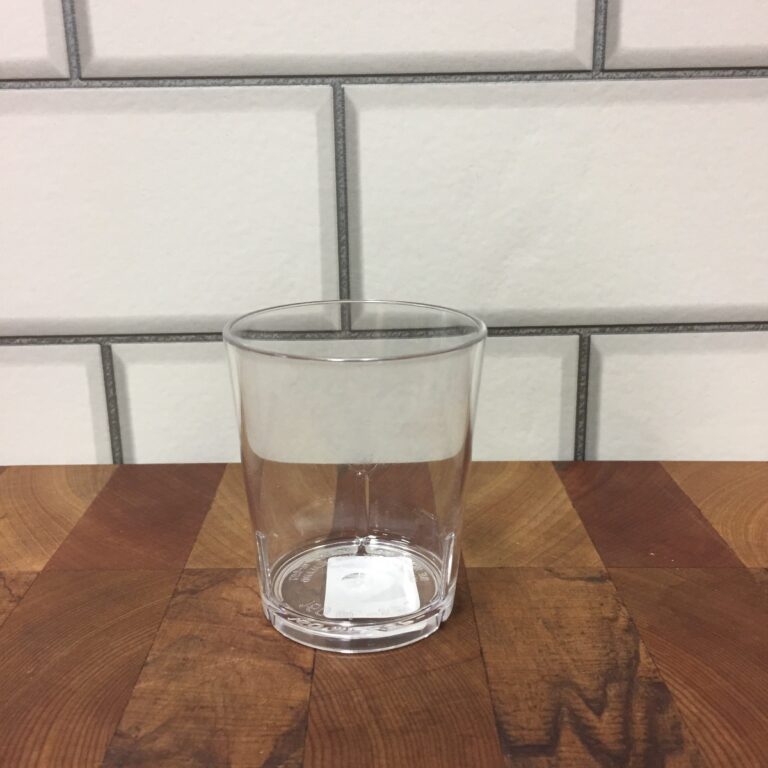 Polycarbonate Spirit Glass Clear 160ml