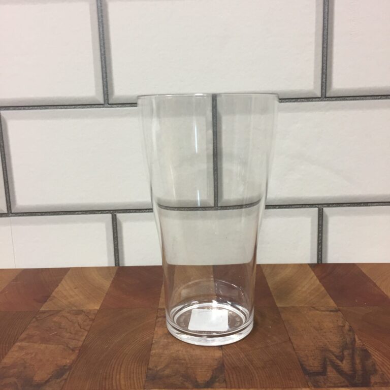 Polycarbonate Conical Glass Clear 425ml