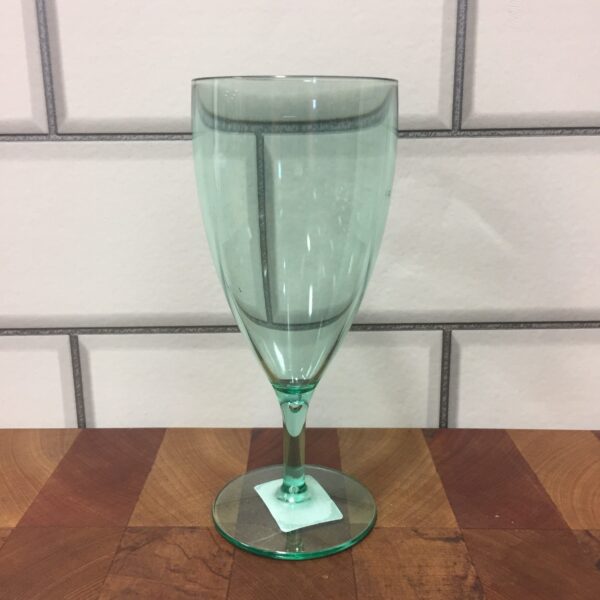 Polycarbonate Wine Glass Stemmed Green 200ml