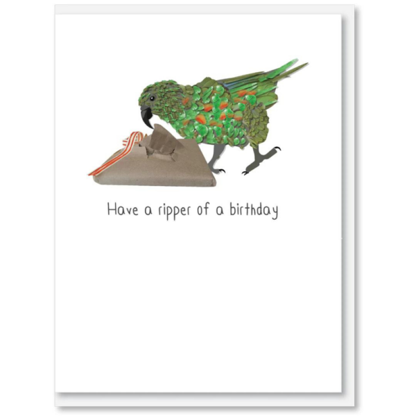 i candy Card Kiwi Birthday – Ripper Of A Birthday Kea