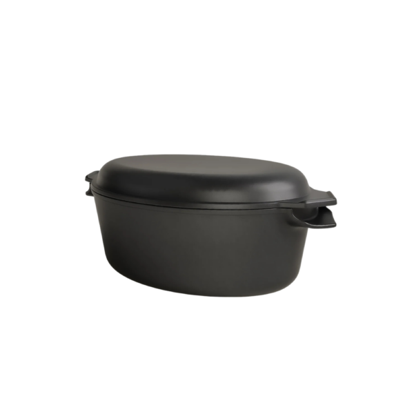 Ironclad Satin Cast Iron The Old Dutch Oven Antique Black 4.5L