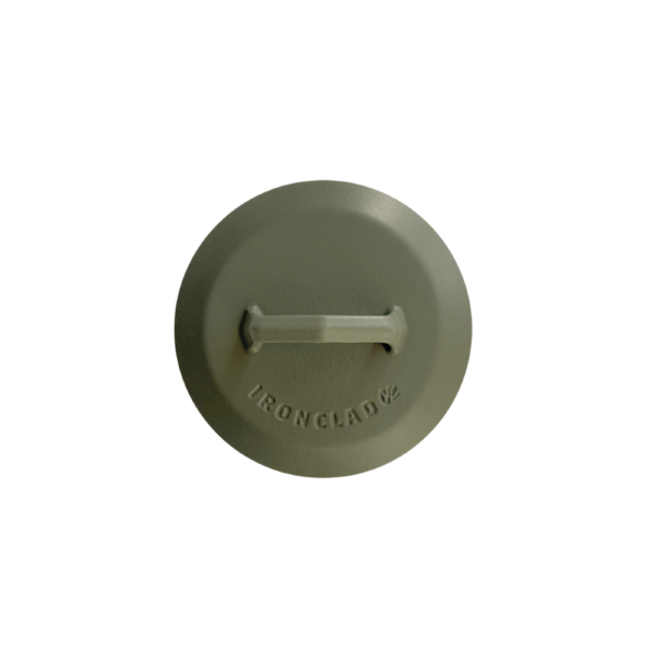 Ironclad Satin Enamel Lil Legacy Lid Olive Leaf 20cm