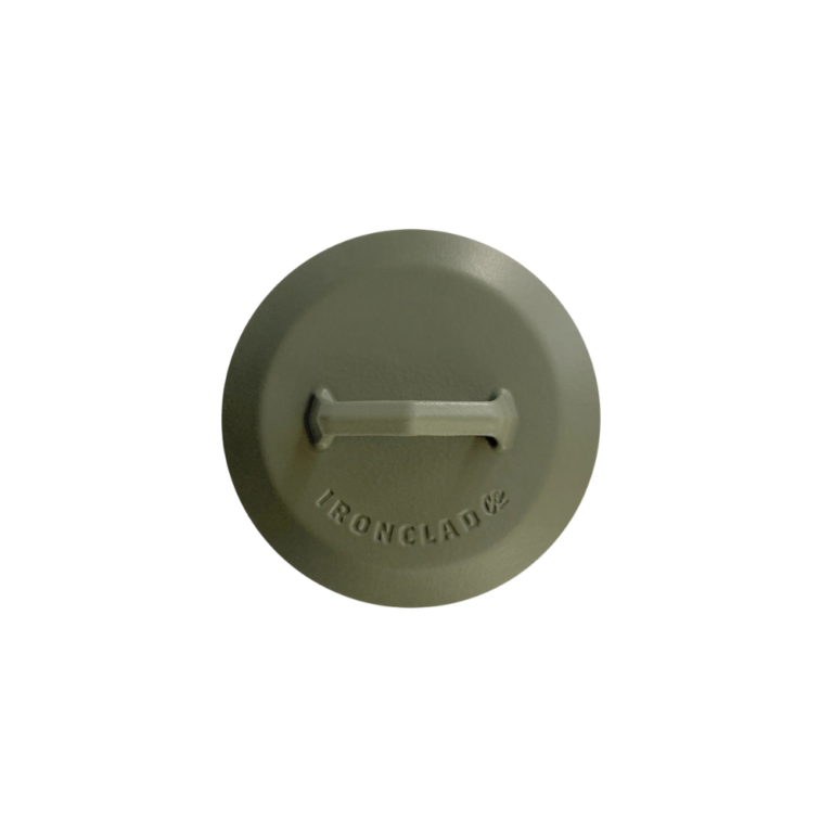 Ironclad Satin Enamel Lil Legacy Lid Olive Leaf 20cm
