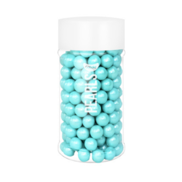 GoBake Sugar Pearls Blue 80g