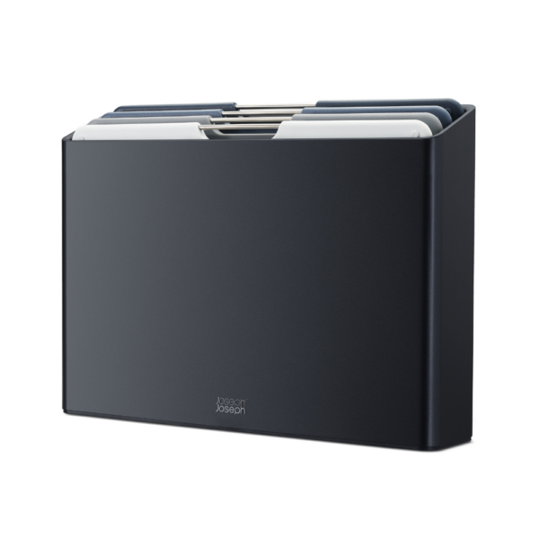Joseph Joseph Folio Steel 5 Piece Chopping Board Set Graphite