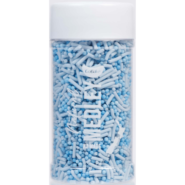 GoBake Natural Blue Sprinkles 85g