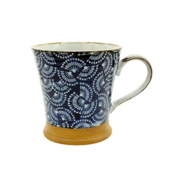 Japanese Fan Blue Mug 250ml