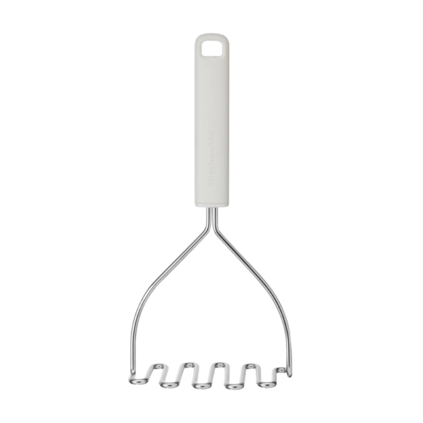 KitchenAid Wire Potato Masher Porcelain White 25.5cm