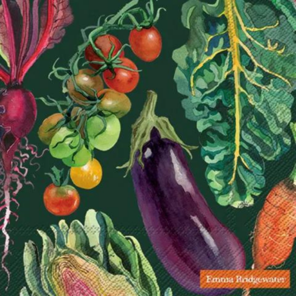 IHR Lunch Napkin Emma Bridgewater Vegetable Garden