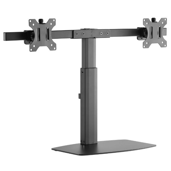 17''-27'' Dual Screen Vertical Lift Monitor Stand Gas Spring Switch