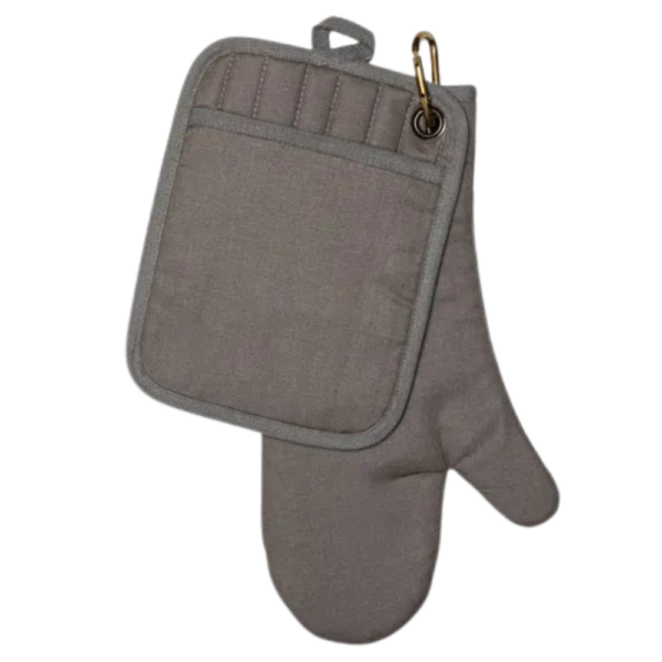 Ladelle Austin Gum Pot Holder & Oven Mitt Set