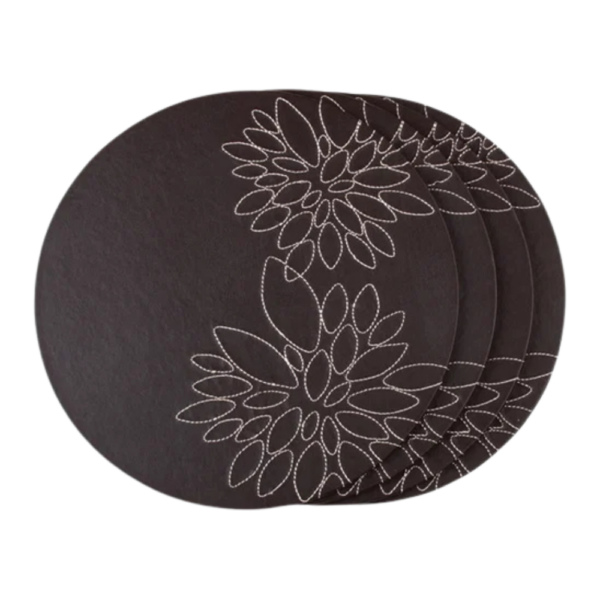 Ladelle Dine Round Placemat 28cm Set of 4
