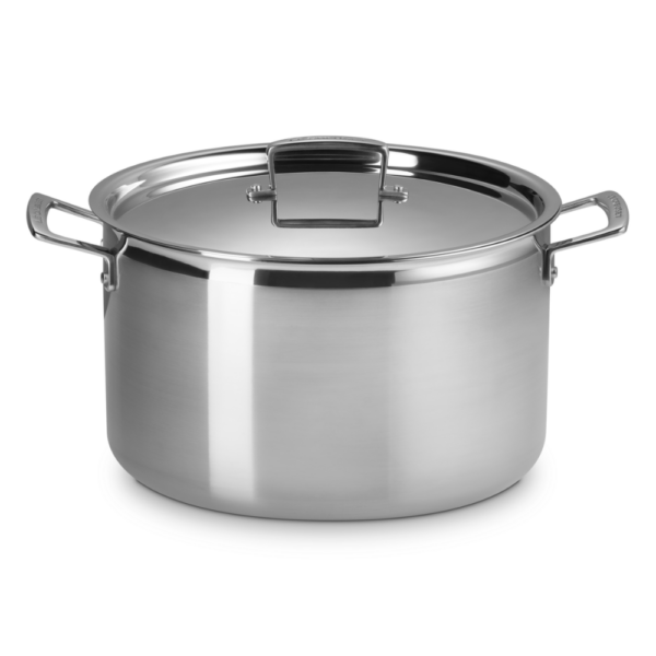 Le Creuset 3-ply Stainless Steel Deep Casserole 28cm