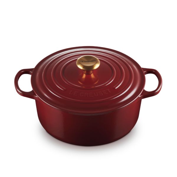 Le Creuset Signature Cast Iron Casserole Round 26cm (14 Colours)