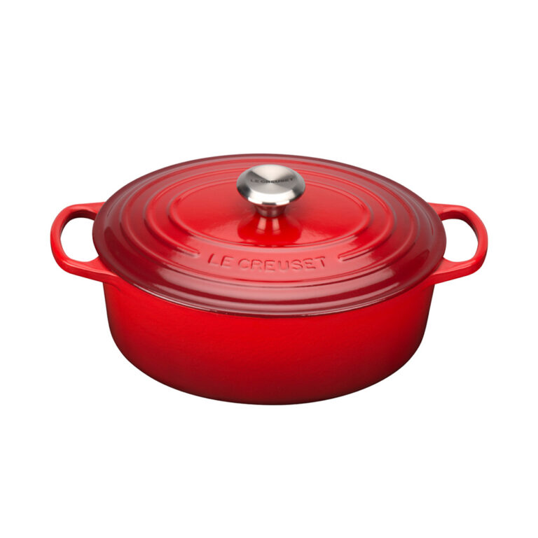 Le Creuset Signature Cast Iron Casserole Oval 27cm (5 Colours)